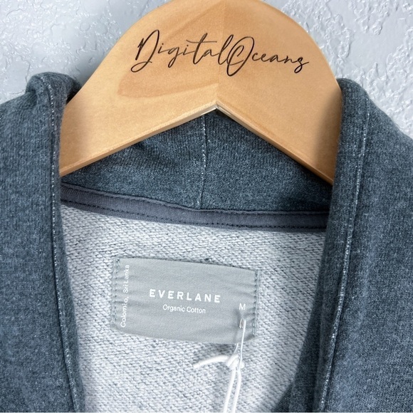 Everlane NWT The Track Hoodie, Dark Heather Grey M - Casual, Classic, Unisex - Picture 8 of 11